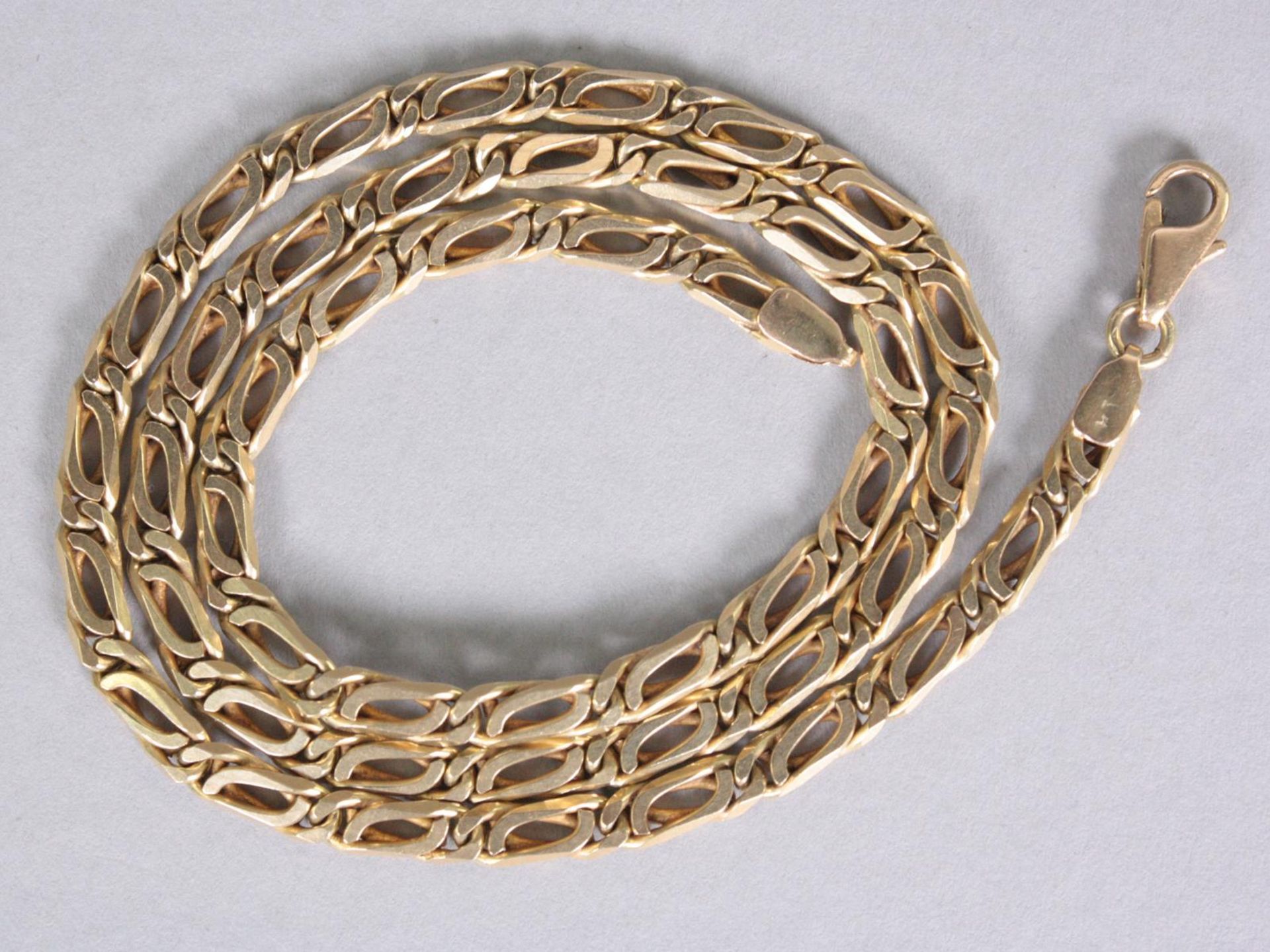 Halskette, 14 Karat Gelbgold - Bild 2 aus 2