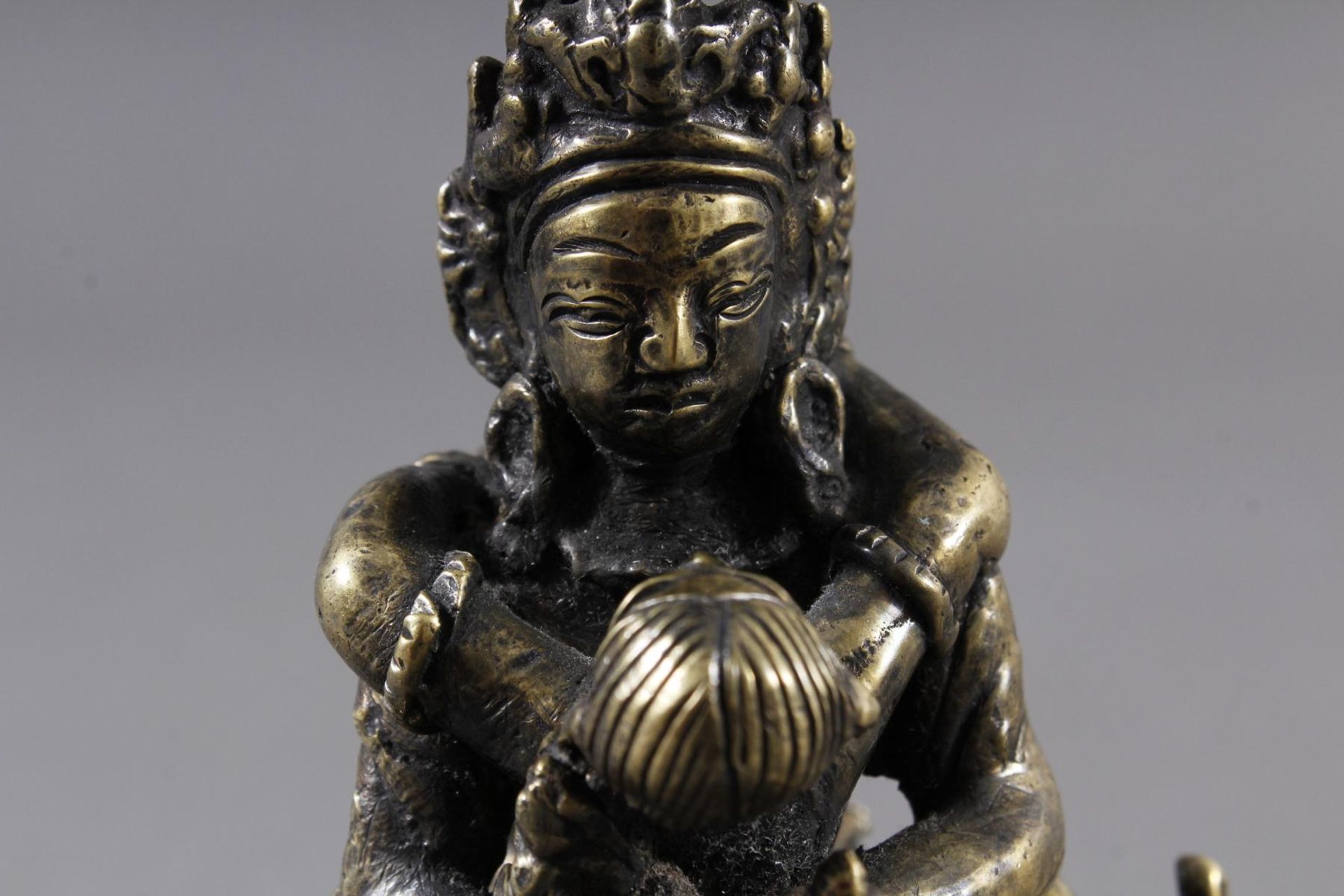 Bronze Buddha, Tibet 18. / 19. Jahrhundert - Bild 11 aus 18