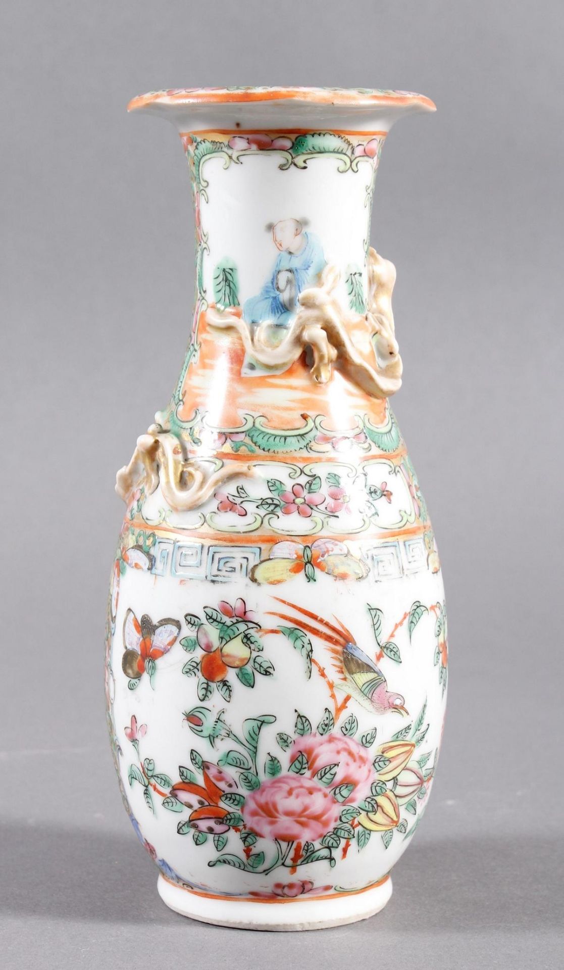 Porzellanziervase, China, 19. Jahrhundert - Image 6 of 15
