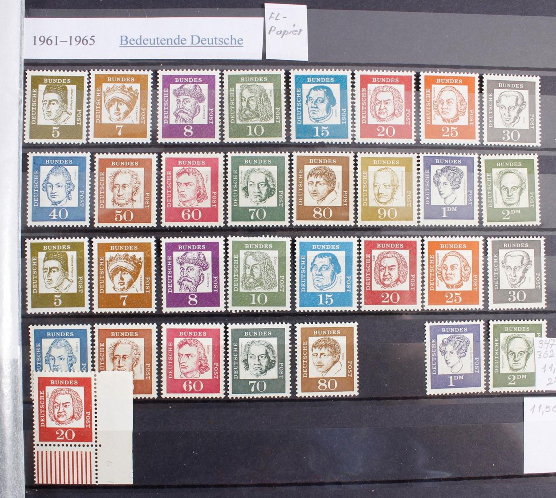 Dubletten-Sammlung Bundesrepublik Deutschland - Bild 13 aus 25