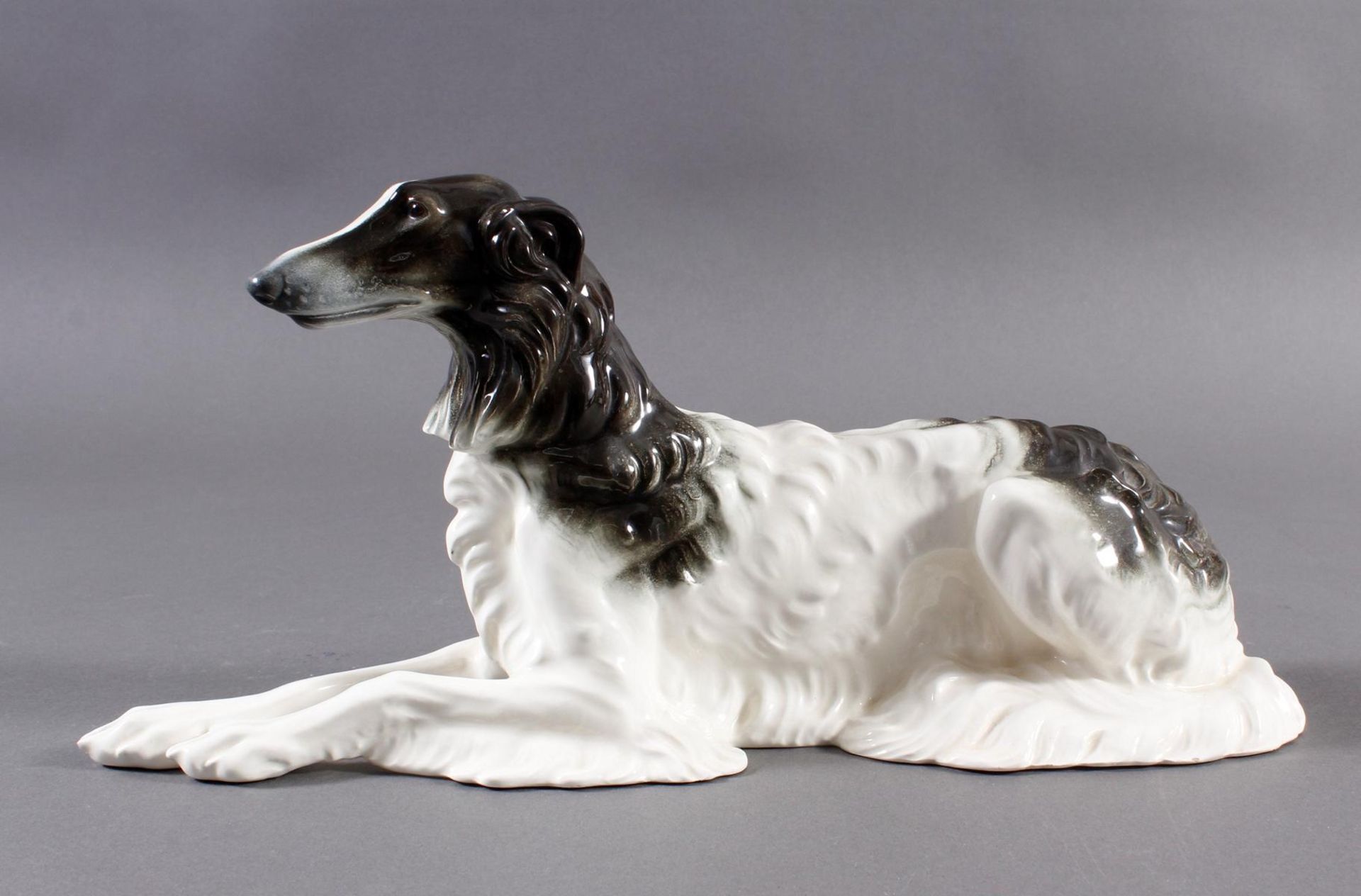 Keramikfigur, Windhund um 1930/1950 - Bild 2 aus 13