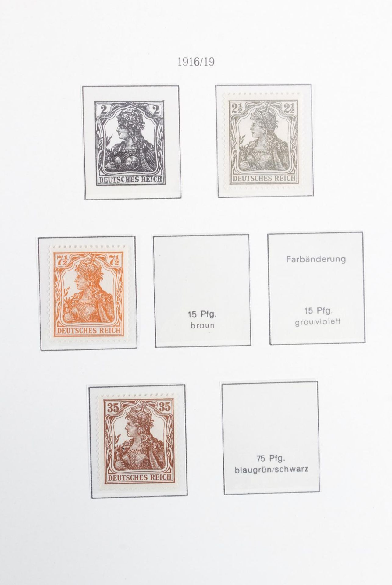 Sammlung Deutsches Reich 1872-1945 - Bild 4 aus 32