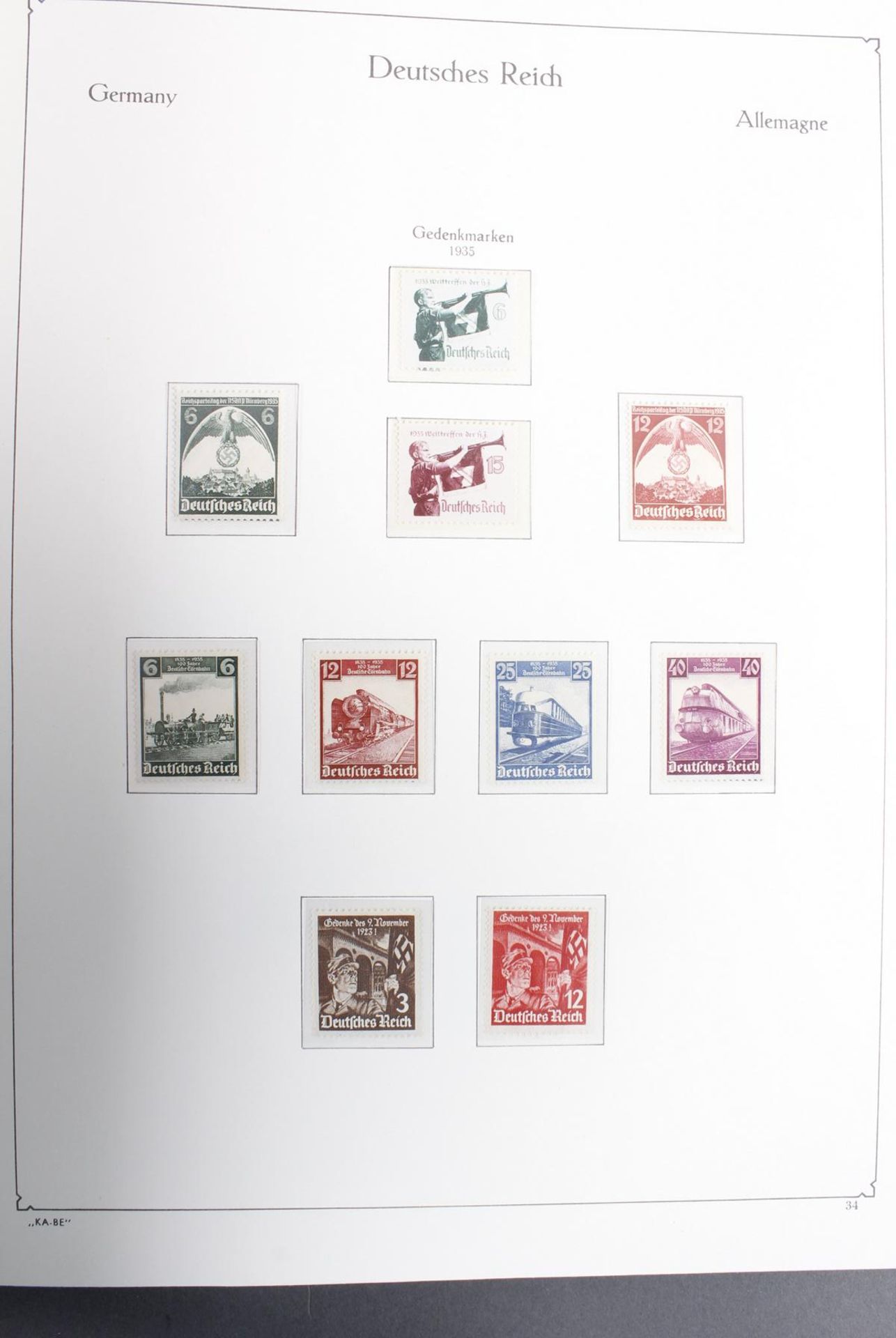 Sammlung Deutsches Reich 1872-1945 - Bild 15 aus 32