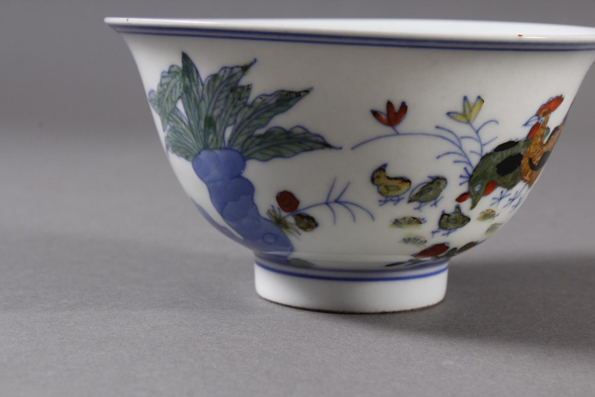 Porzellan Kumme, China, wohl 19. Jahrhundert - Image 6 of 14