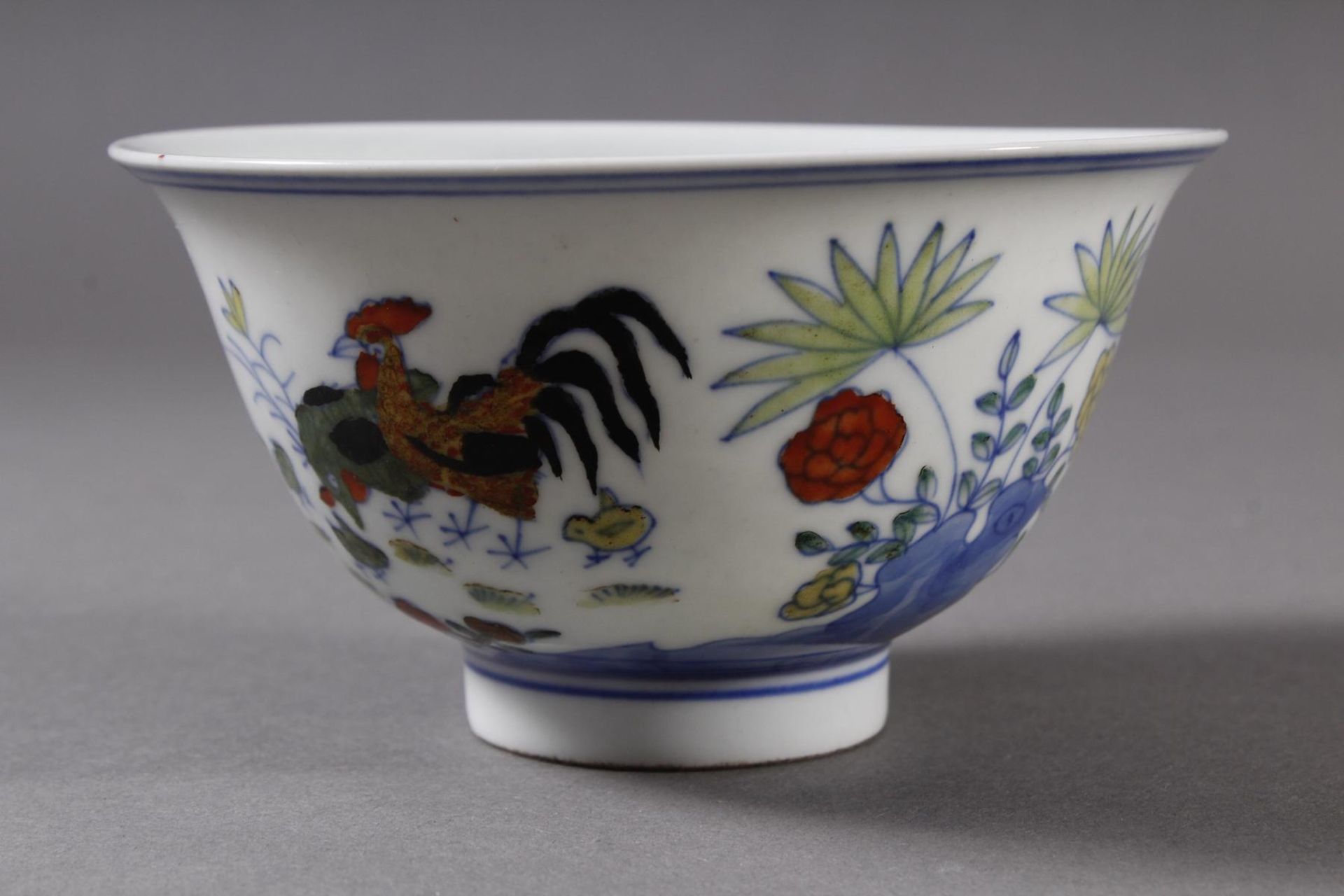 Porzellan Kumme, China, wohl 19. Jahrhundert - Image 4 of 14