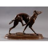 Bronzeplastik Jagdhund, Joseph Victor CHEMIN (1825-1901)