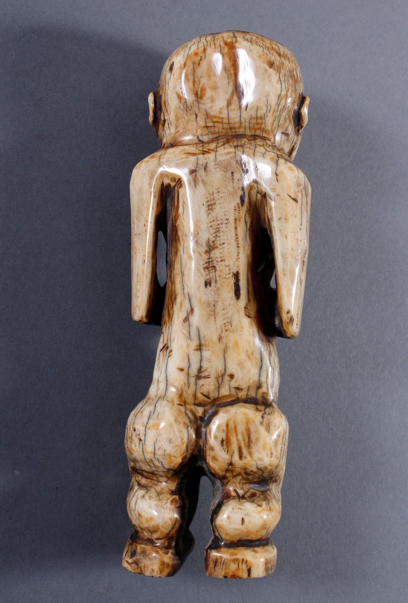 Bein Ahnenfigur, Luba / Kongo - Bild 9 aus 12
