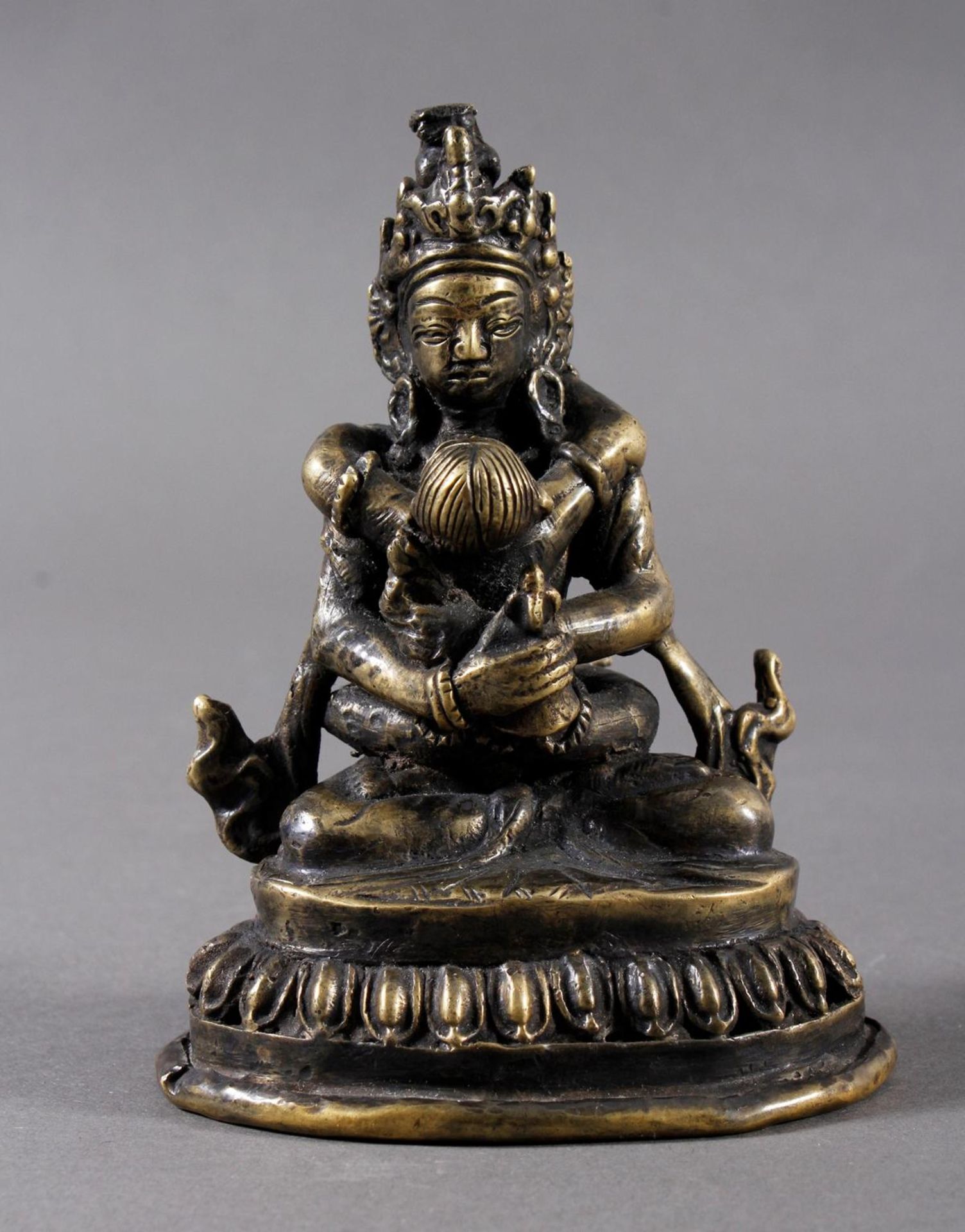 Bronze Buddha, Tibet 18. / 19. Jahrhundert