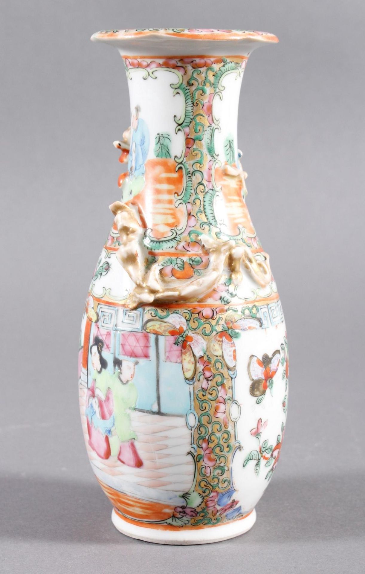 Porzellanziervase, China, 19. Jahrhundert - Bild 8 aus 15