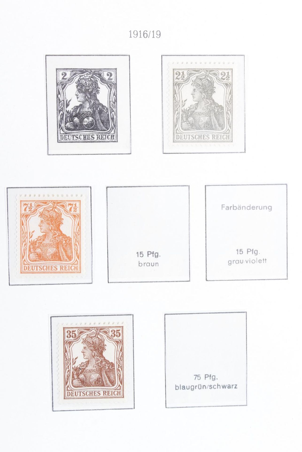 Sammlung Deutsches Reich 1872-1945 - Bild 2 aus 32