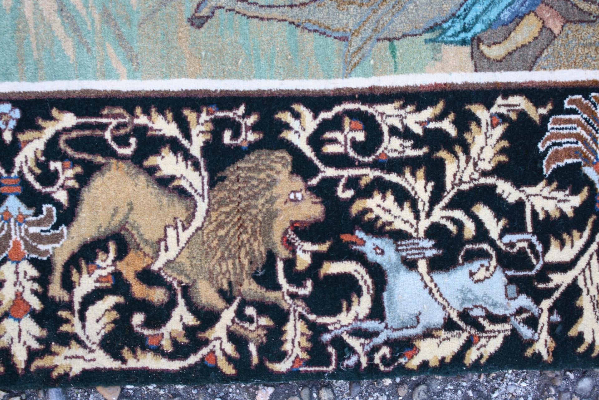 Bildteppich, Täbris, Persien 20. Jahrhundert - Image 8 of 12