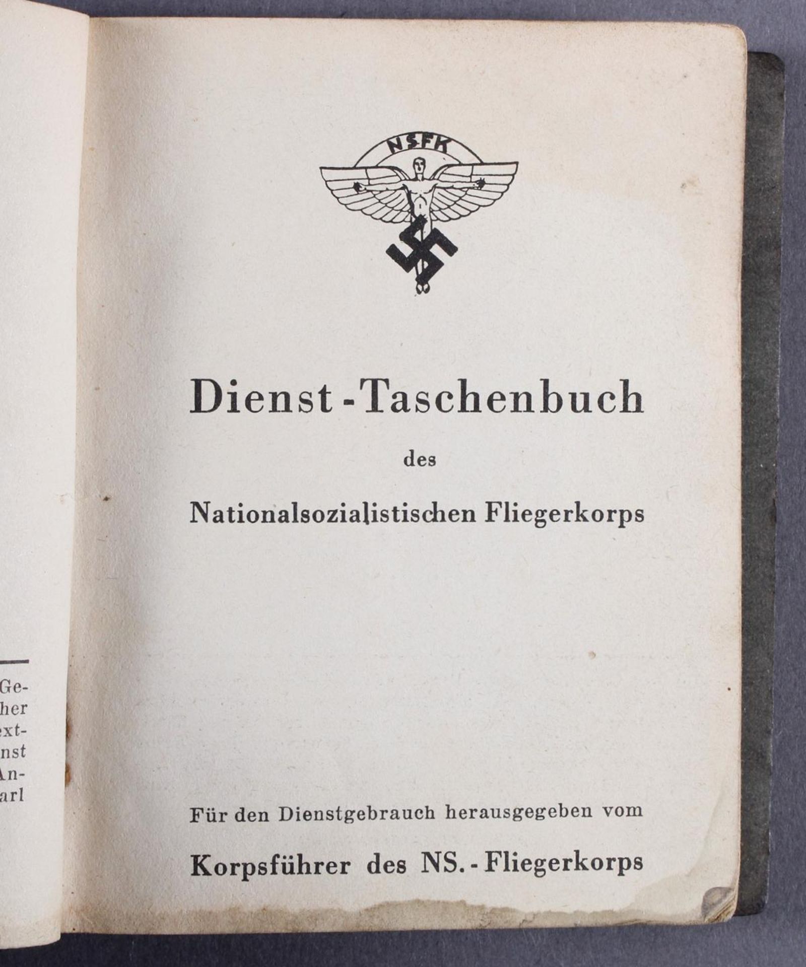 Dienst-Taschenbuch, NS Fliegerkorps 1942 - Image 3 of 4