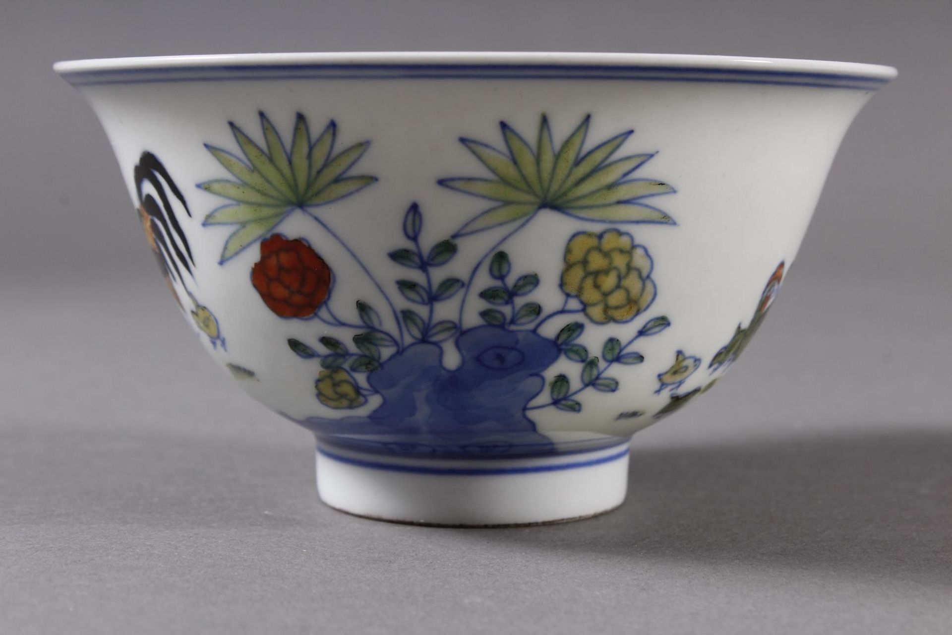 Porzellan Kumme, China, wohl 19. Jahrhundert - Image 10 of 14