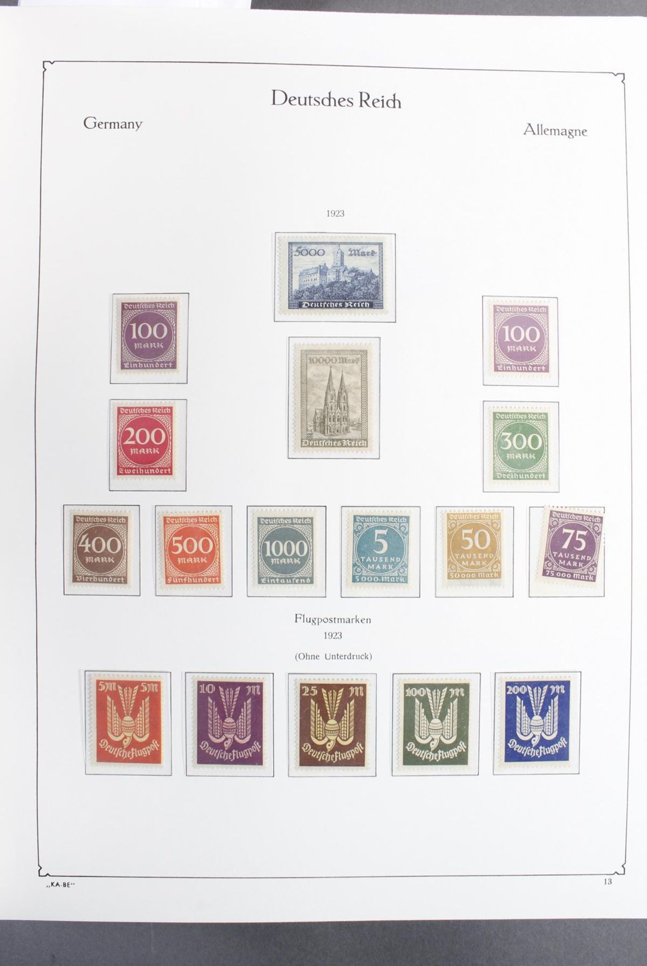 Sammlung Deutsches Reich 1872-1945 - Bild 9 aus 32