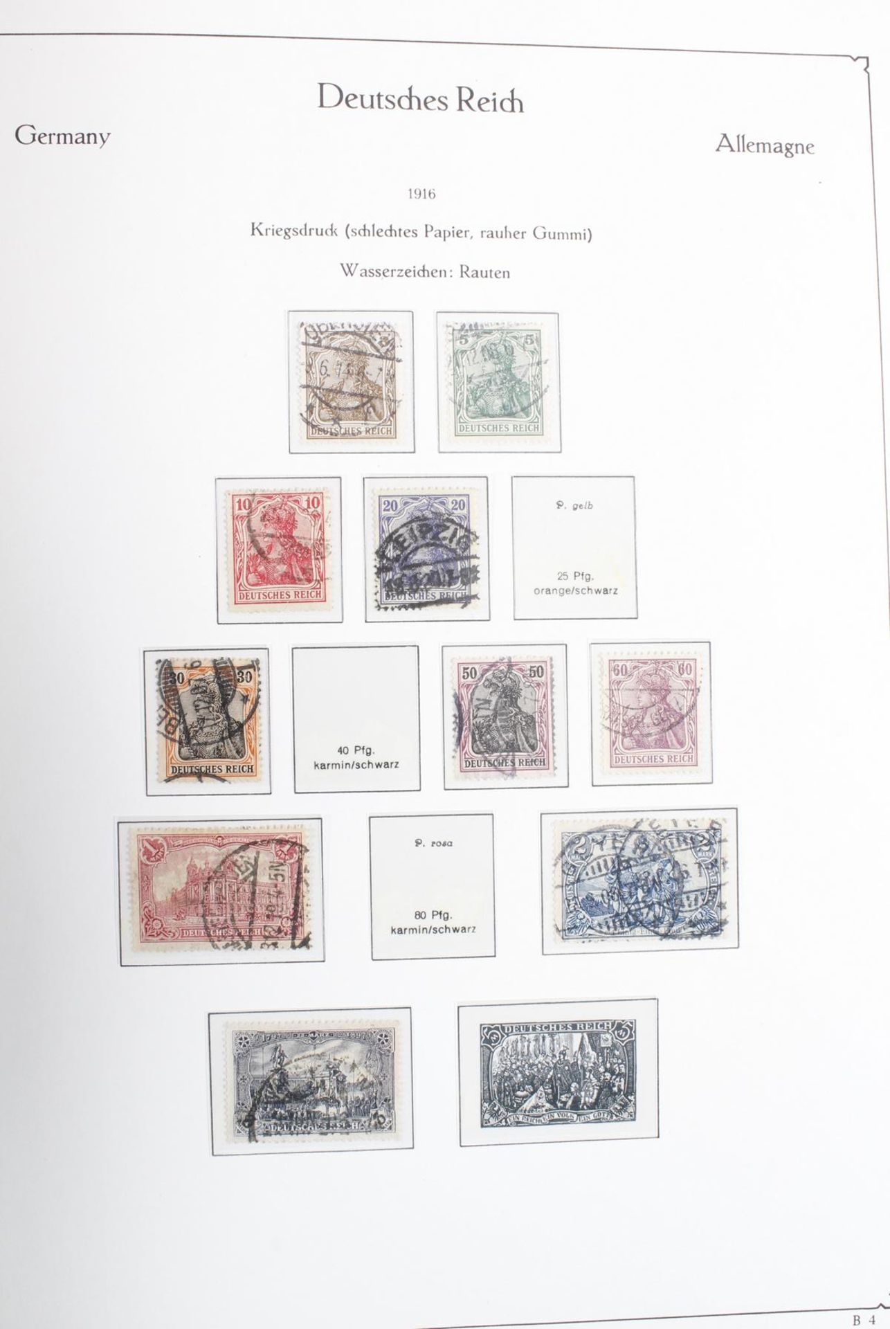 Sammlung Deutsches Reich 1872-1945 - Bild 25 aus 32