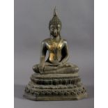 Bronze Buddha, Thailand um 1900