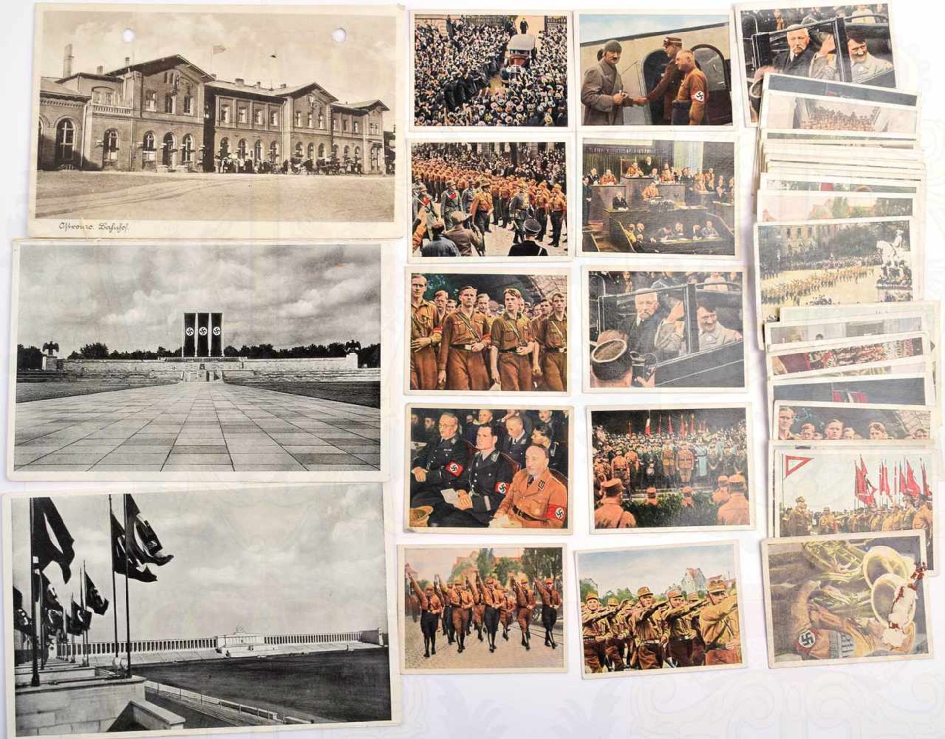 32 FOTOS FLAK-EINHEIT, 1943/1944, Offz., Uffz. u. Mannschaften, auch Flakhelfer, Entfernungs- - Bild 2 aus 2