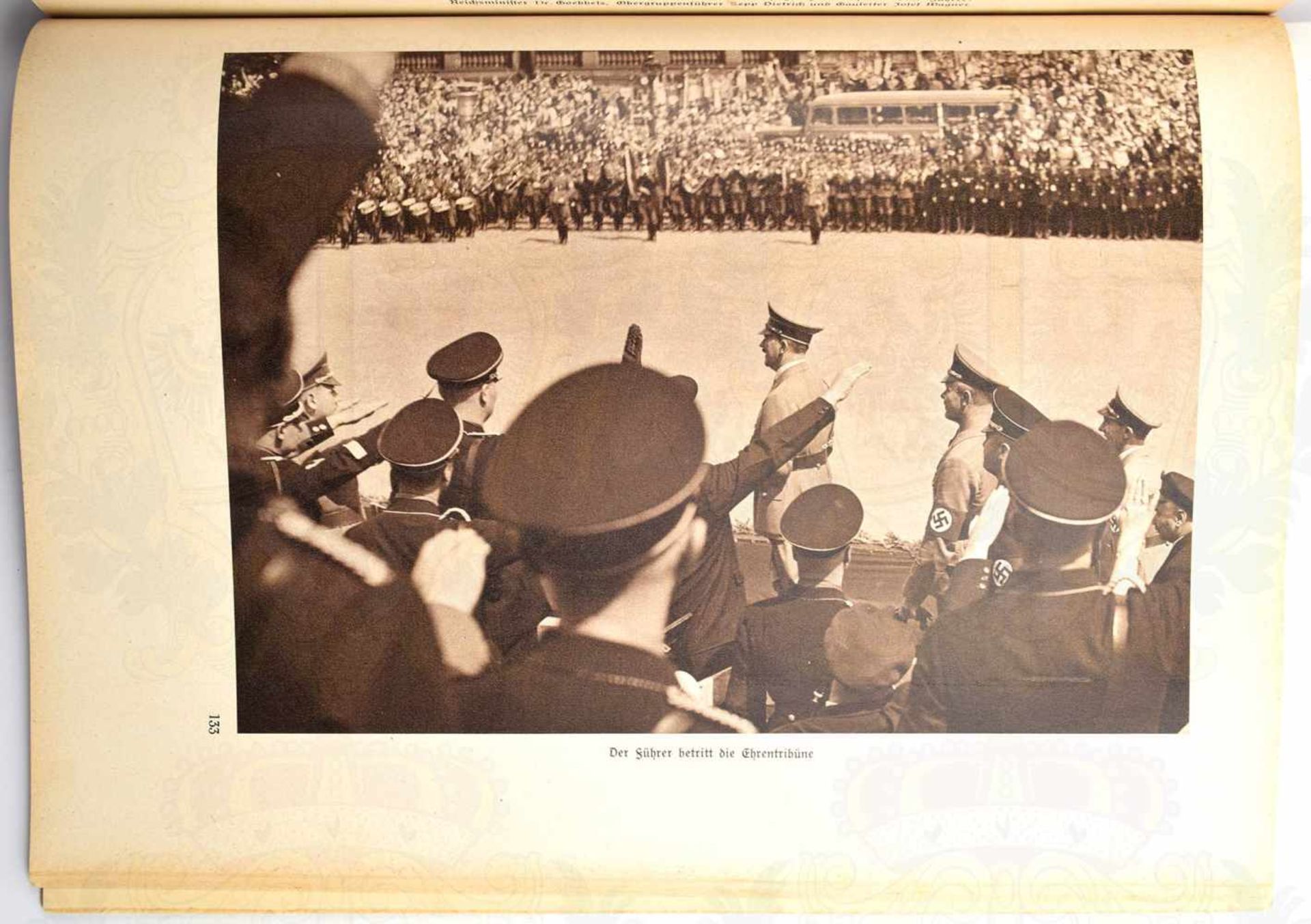 12. DEUTSCHES SÄNGERBUNDESFEST BRESLAU 1937, „28. Juli - 1. August“, Berlin, zahlr. Fotos, - Bild 3 aus 3