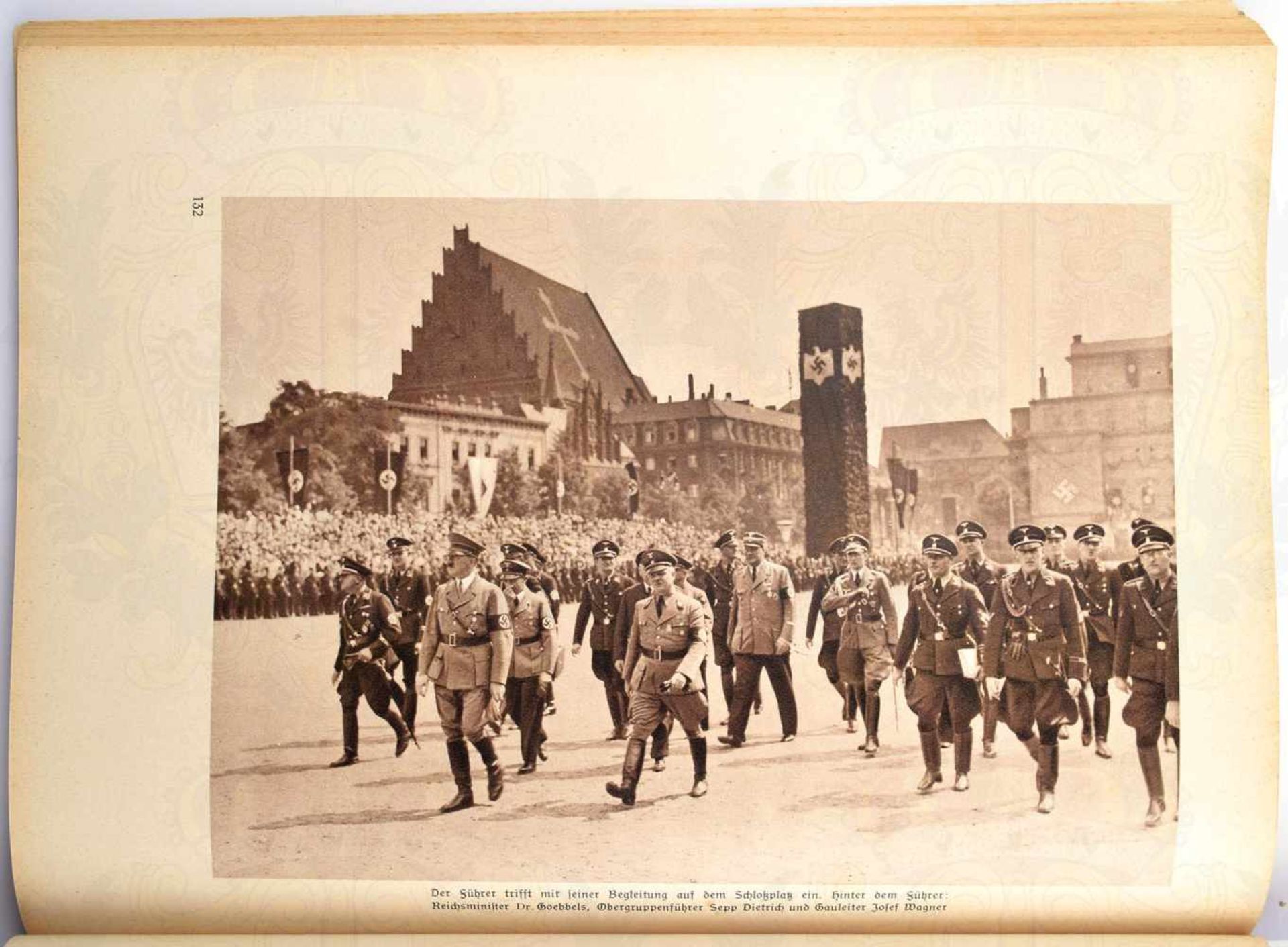 12. DEUTSCHES SÄNGERBUNDESFEST BRESLAU 1937, „28. Juli - 1. August“, Berlin, zahlr. Fotos, - Bild 2 aus 3