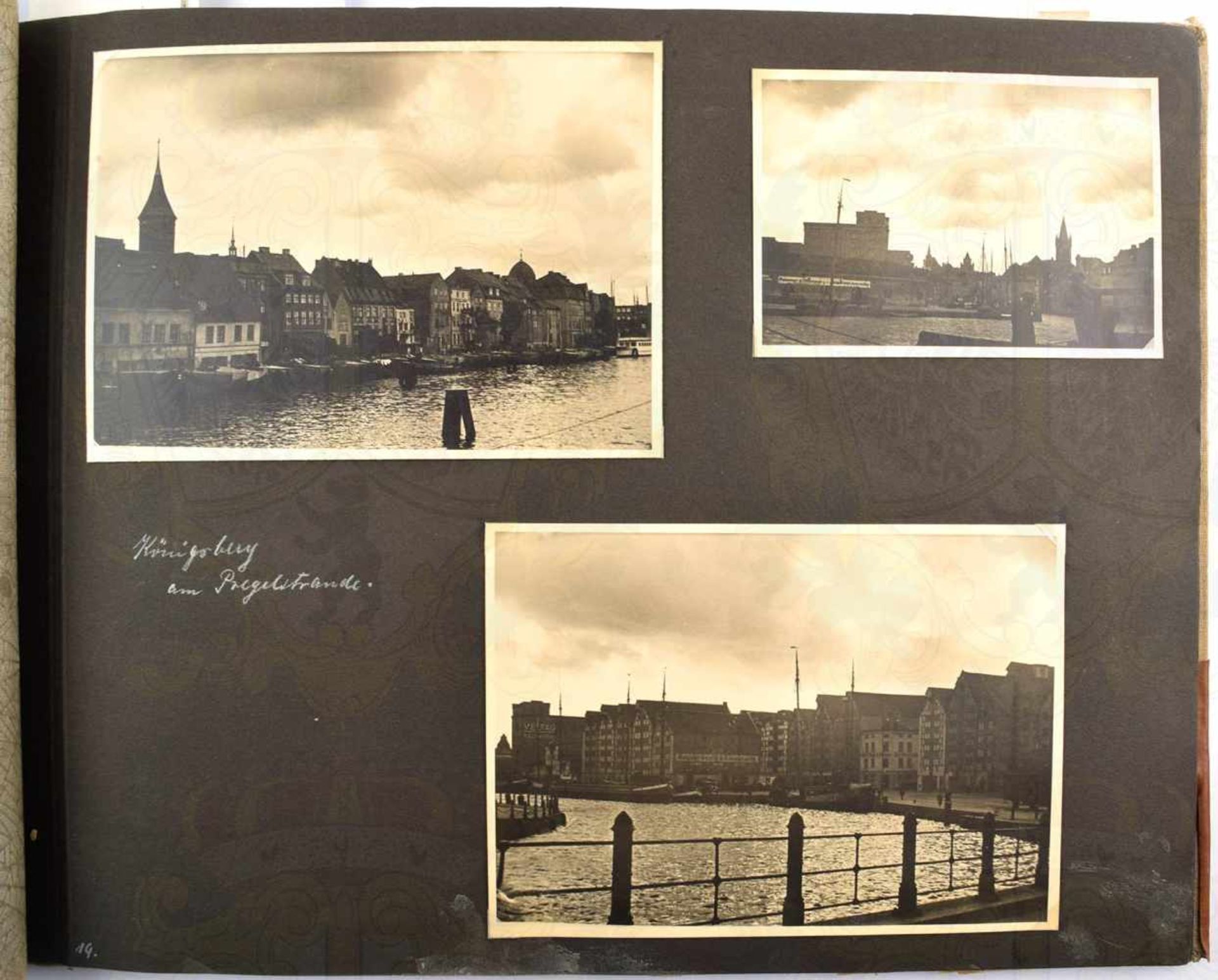 FOTOALBUM REISE DURCH DEUTSCHLAND, 1935, m. 160 Fotos, davon 60 Fotos Ostpreußen, Samland-Küste, - Bild 2 aus 5