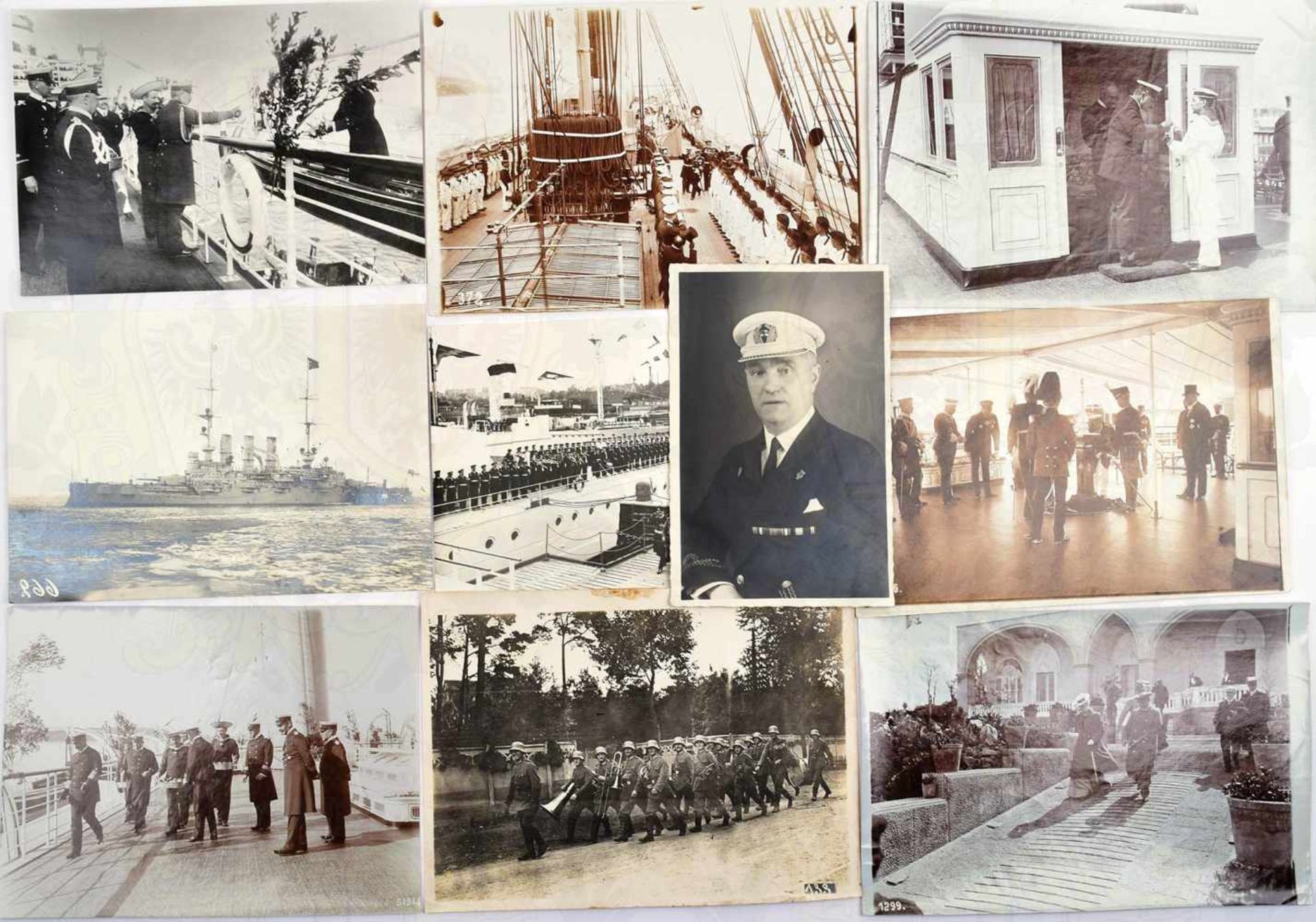 FOTONACHLASS MUSIKMEISTER ALEXANDER FLESSBURG, 43 Fotos, SMS Yacht „Hohenzollern“, später