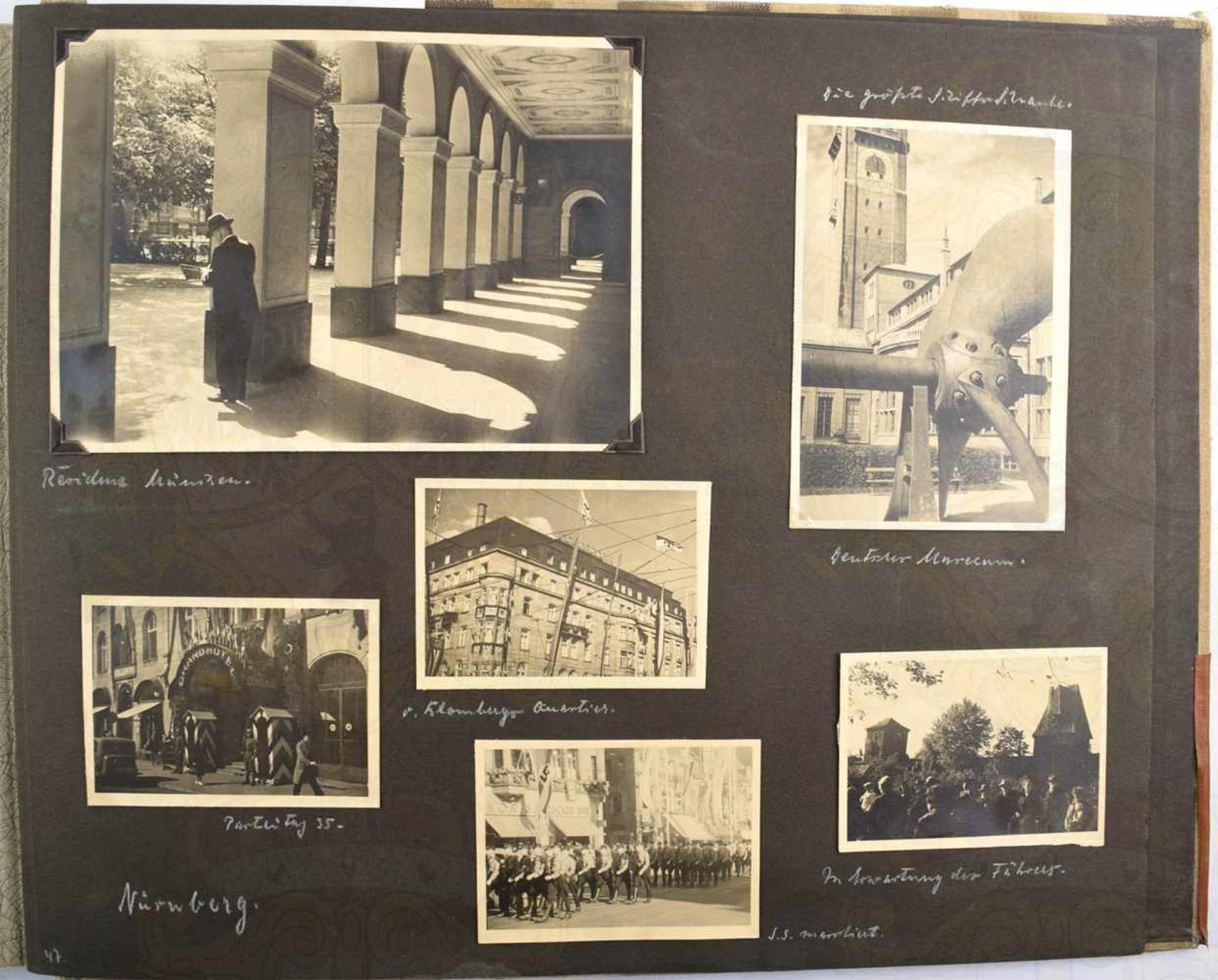FOTOALBUM REISE DURCH DEUTSCHLAND, 1935, m. 160 Fotos, davon 60 Fotos Ostpreußen, Samland-Küste, - Bild 5 aus 5