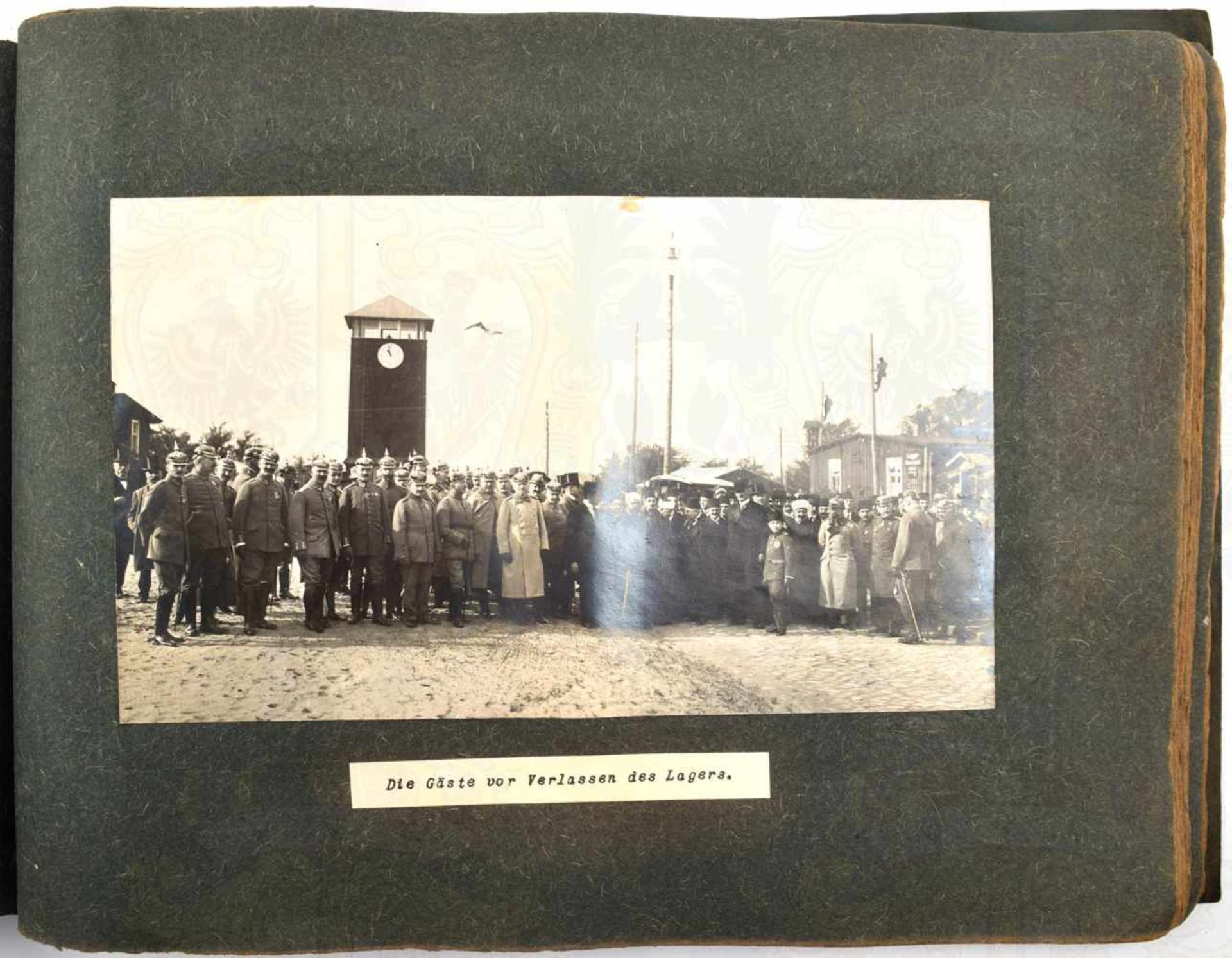 FOTOALBUM KRIEGSGEFANGENEN-LAGER WÜNSDORF BEI ZOSSEN, 1915, mit 140 Fotos, Gefangene versch. - Bild 5 aus 5
