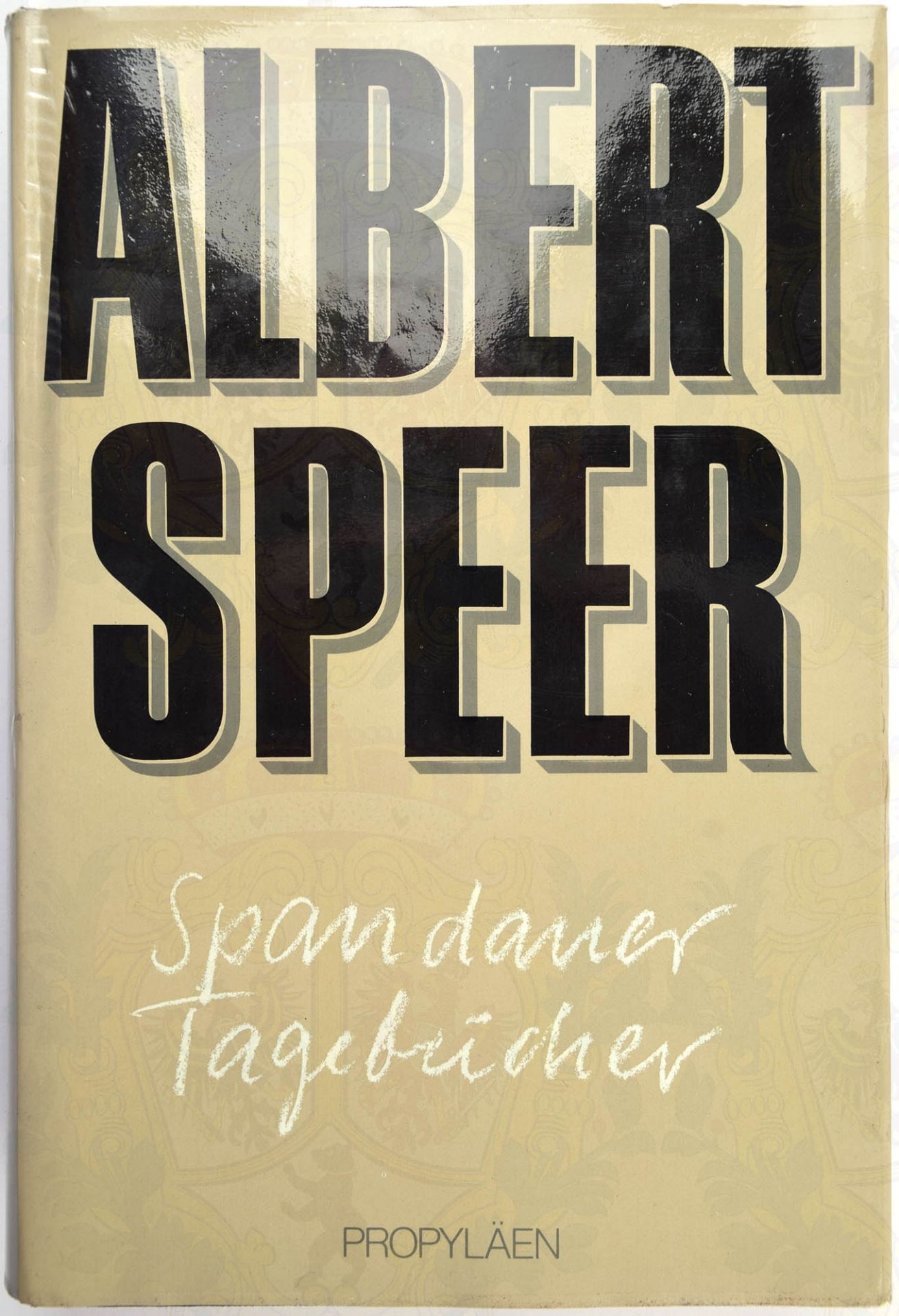 SPEER, ALBERT, (1905-1981), dt. Architekt, 1942-1945 Reichsminister für Rüstung u. Kriegsproduktion,