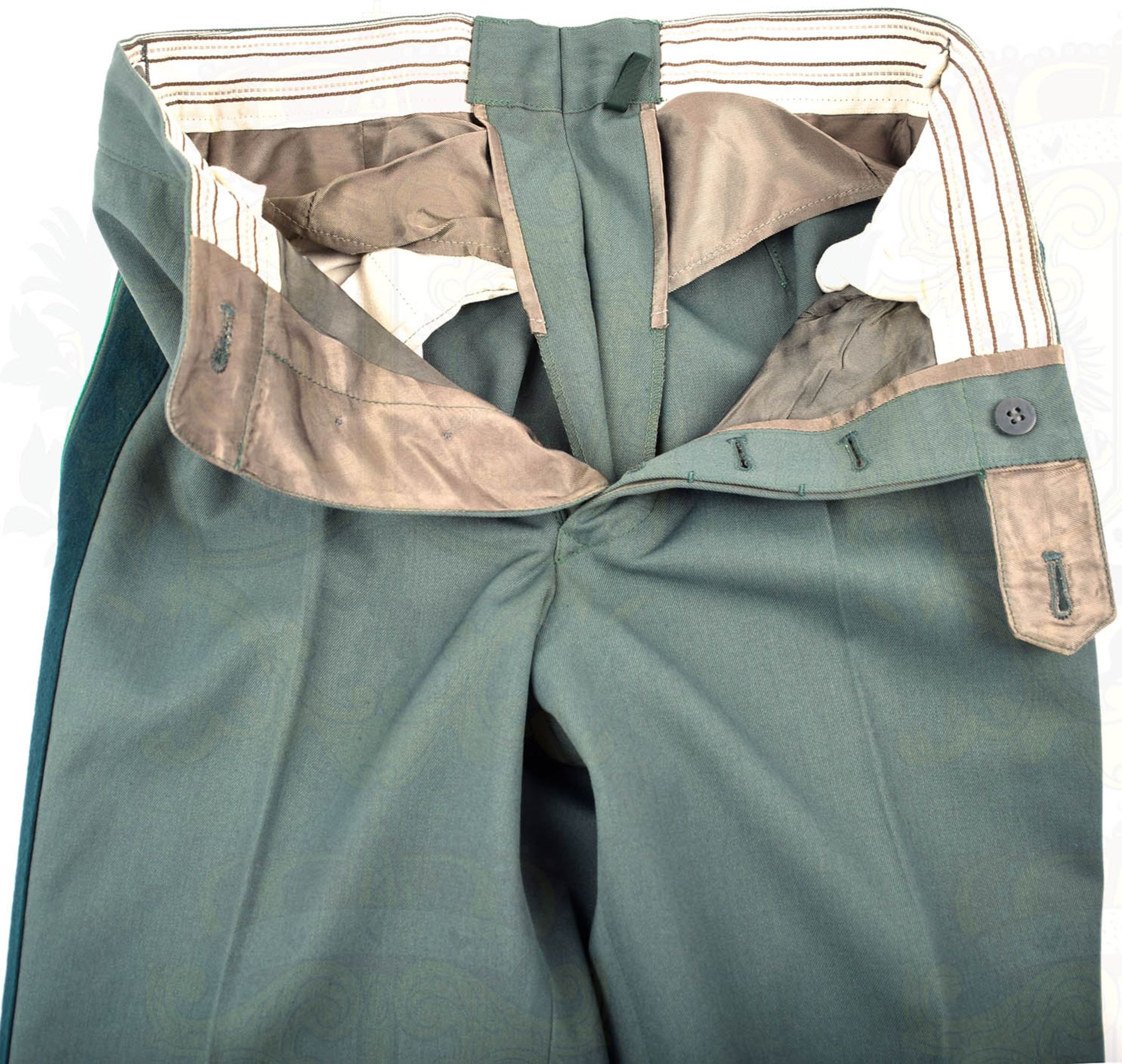 GESELLSCHAFTSUNIFORM GENERALMAJOR DER VP, Uniformrock aus graugrünen Tuch, mit 2 Taschen u. - Bild 10 aus 10