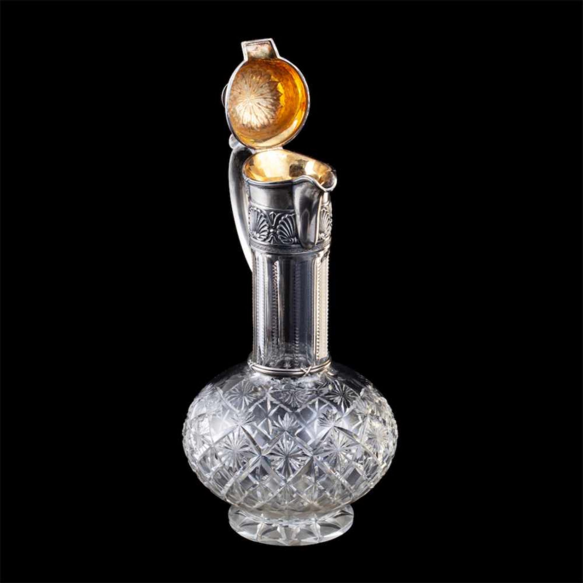 An elegant Russian Neoclassical decanter - Bild 3 aus 8