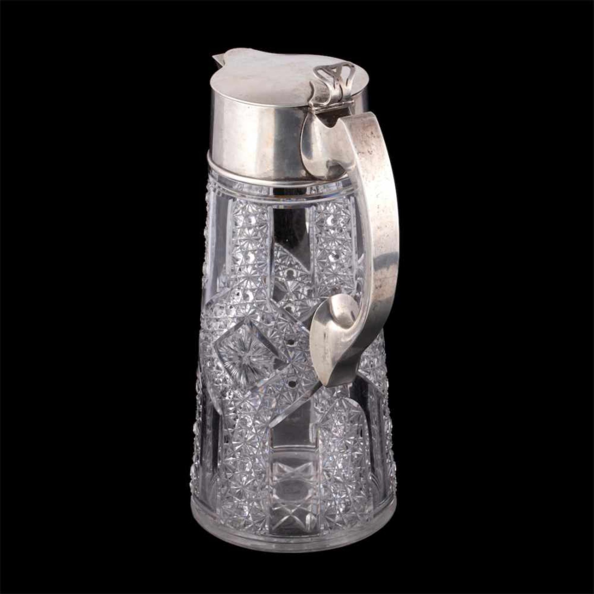 A massive Faberge carafe with a cooling element - Bild 6 aus 11