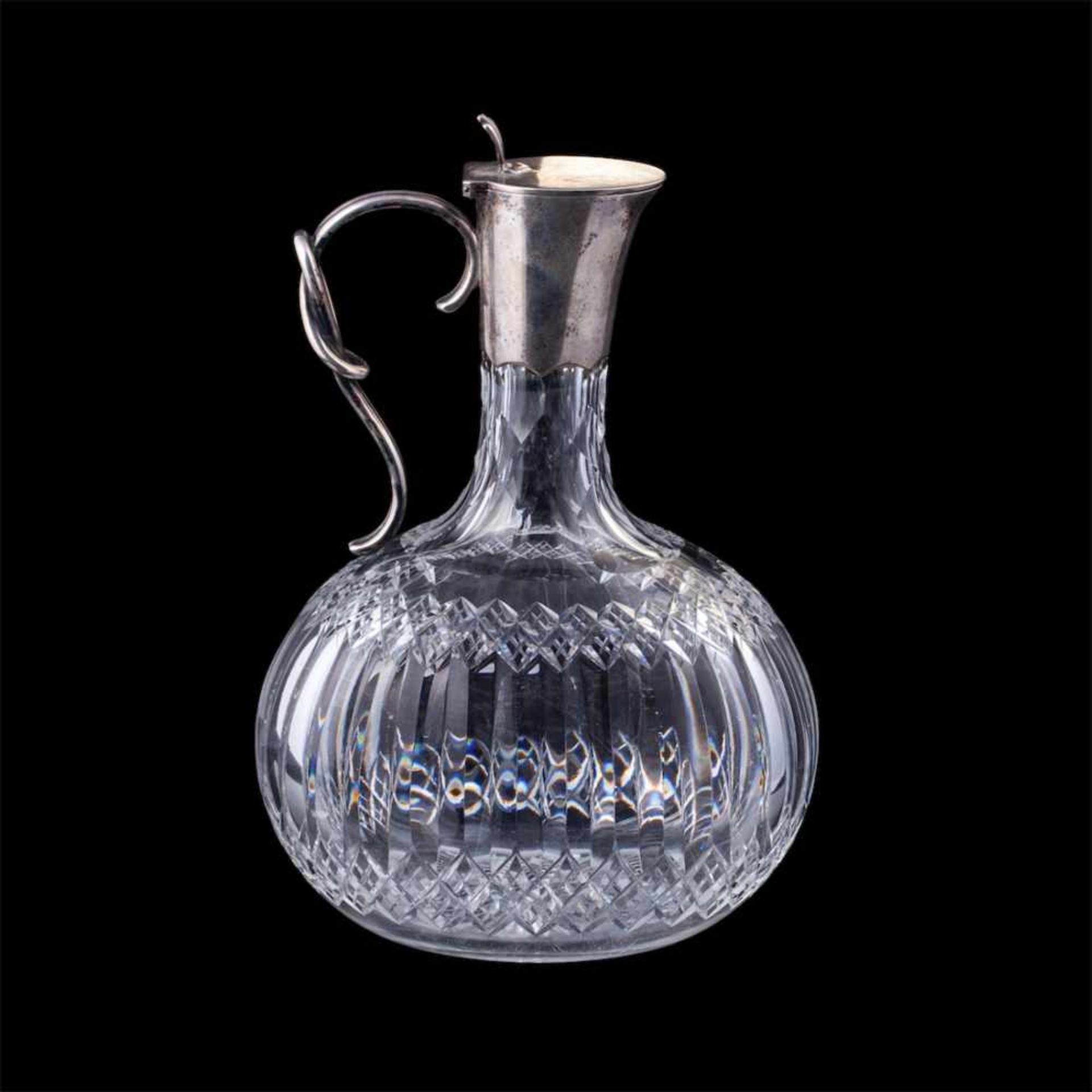 A Russian Art Nouveau decanter K.Linke