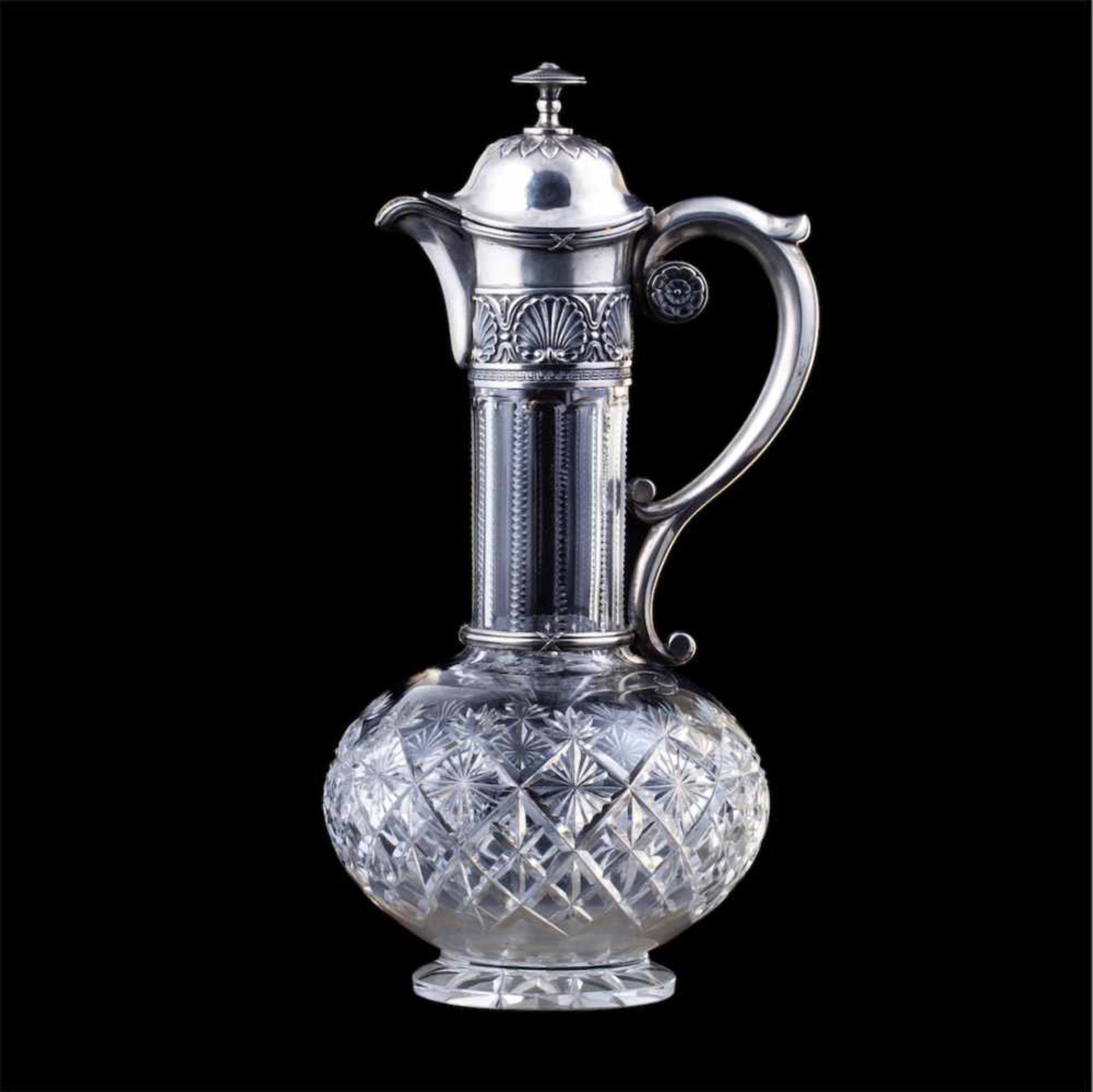 An elegant Russian Neoclassical decanter - Bild 2 aus 8