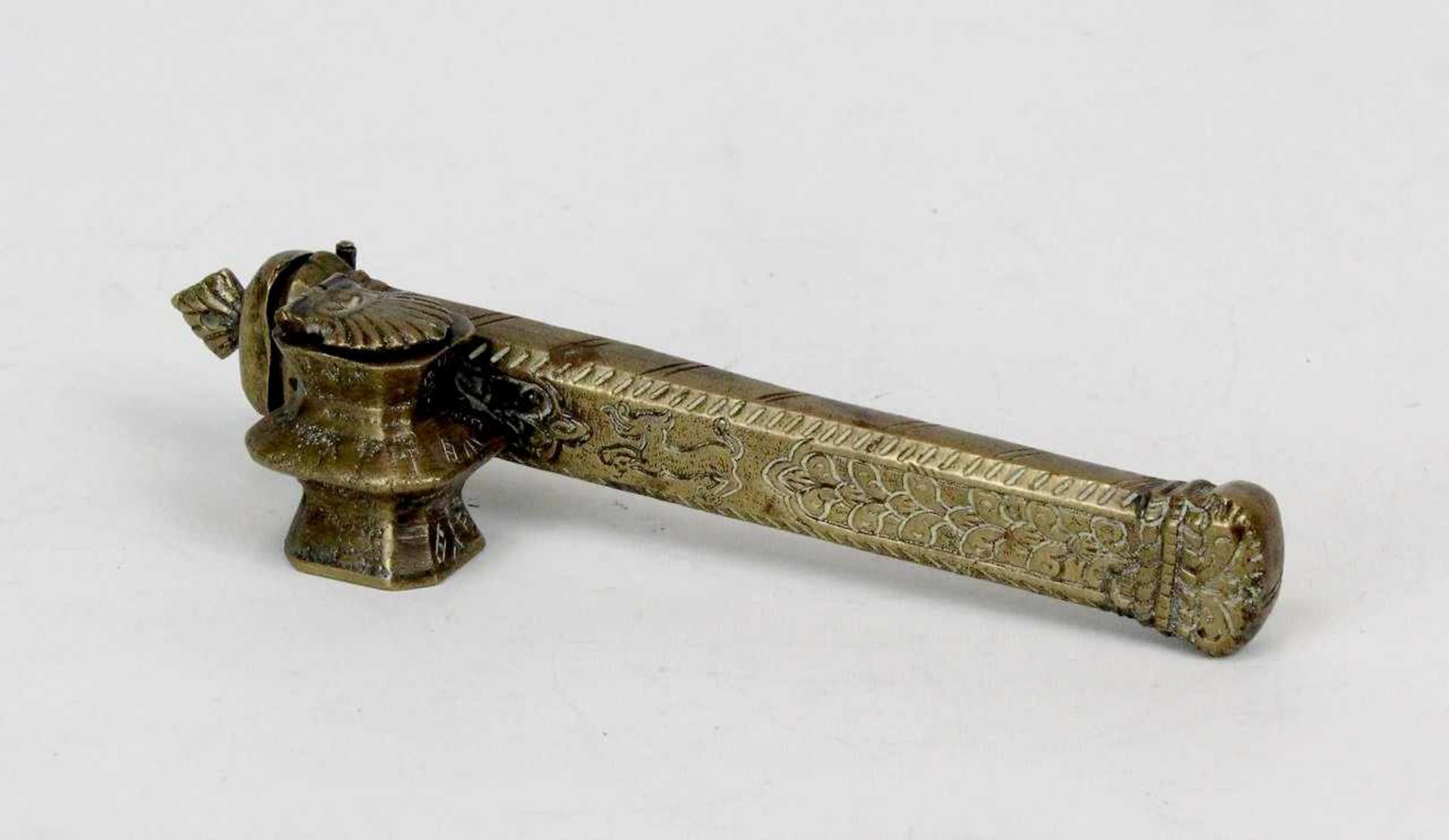 Osmanisches Bronze Reiseschreibzeug für Damen 18./19.Jhdt.<