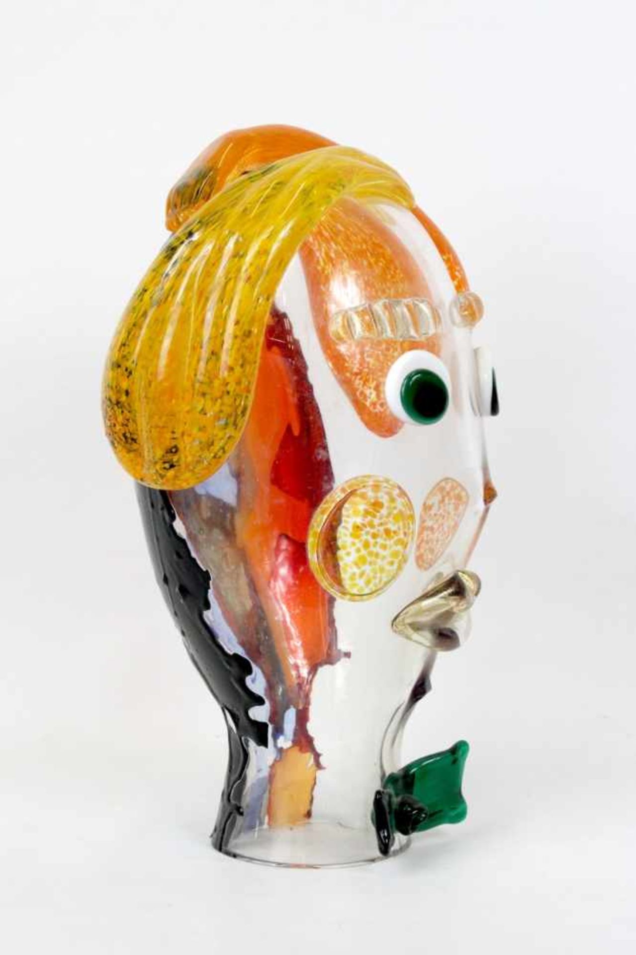 Murano Mario Badidi " Tete " Glasskulptur - Bild 2 aus 5