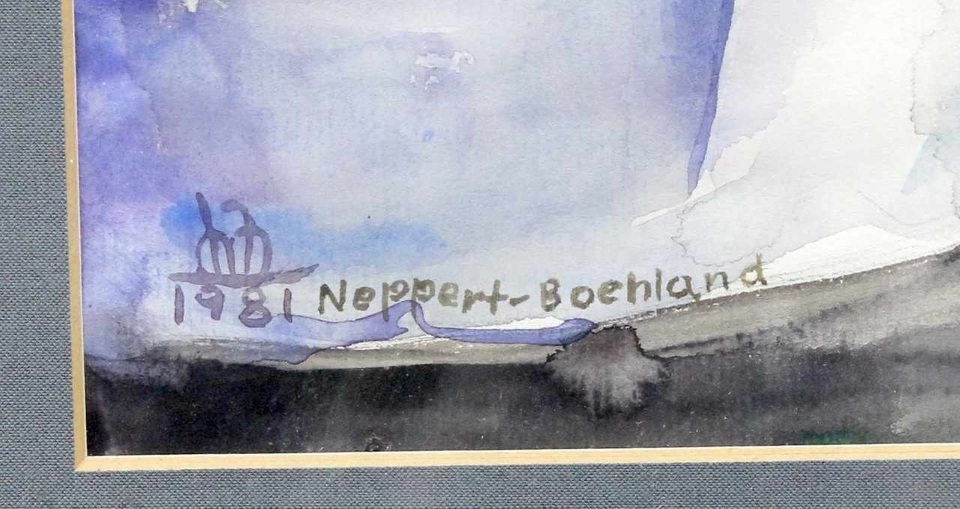 Neppert Boehland, Maria ( 1906 - ? ) " Frauenakt " - Image 2 of 2