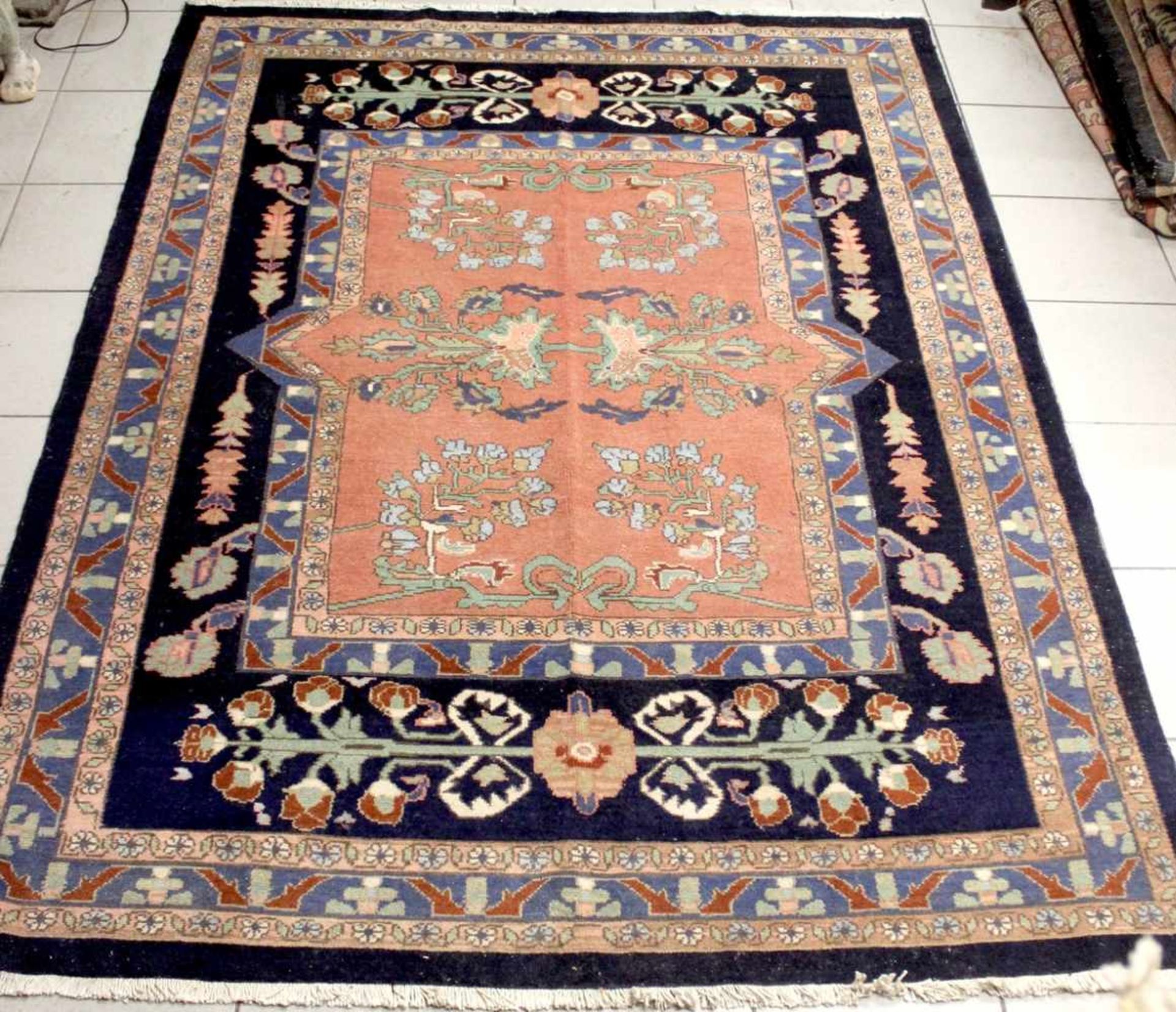Teppich wohl Samarkand um 1930 - Image 4 of 4