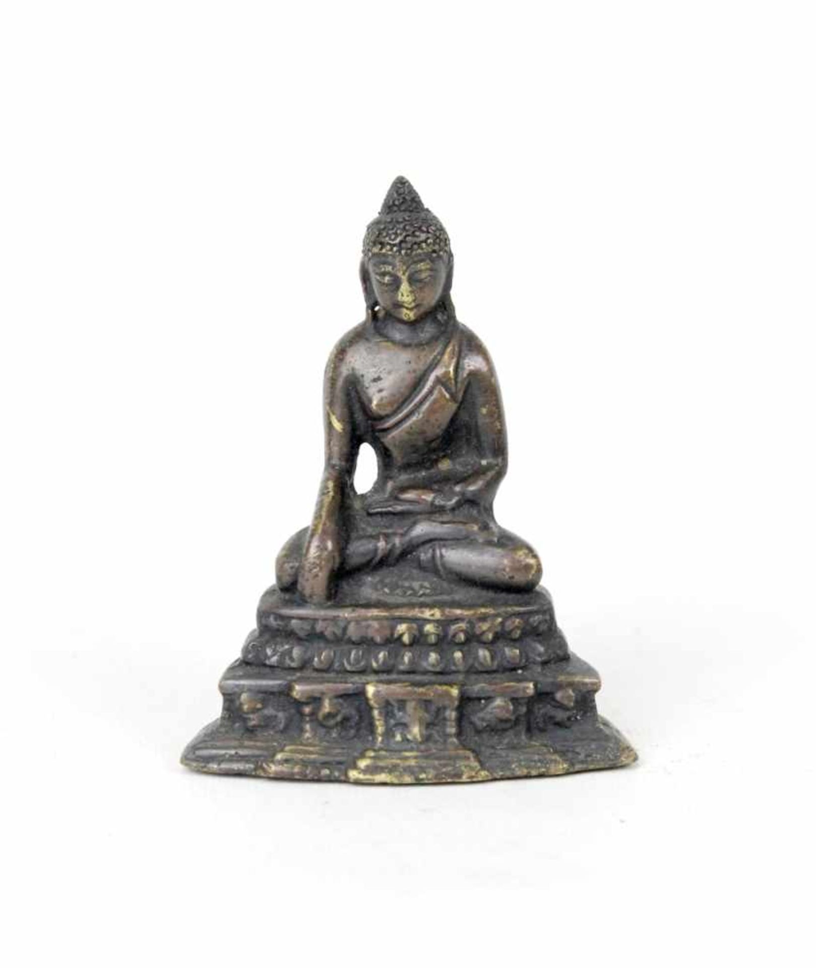 Tibet Buddha Shakyamuni Bronze 19.Jhdt