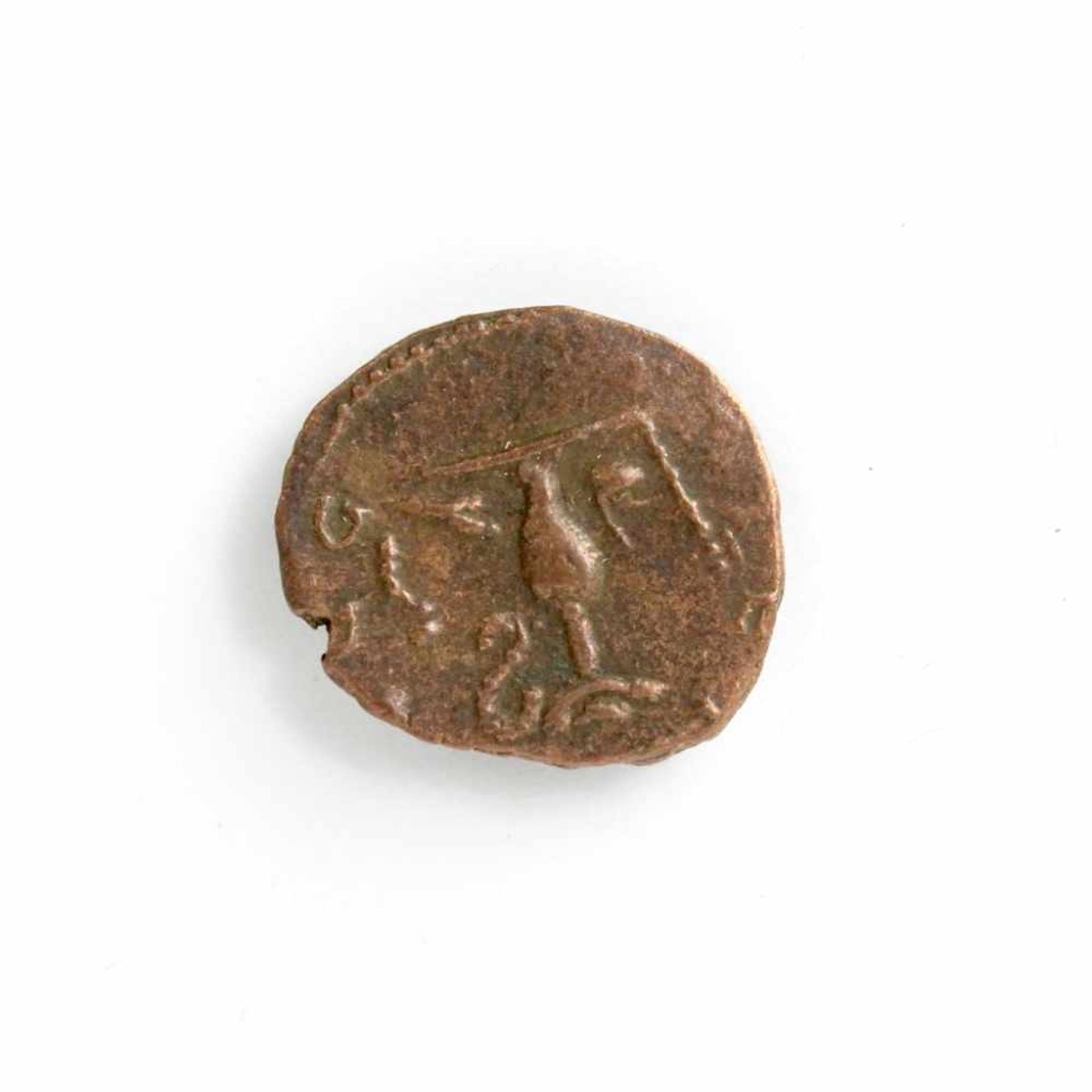 Originale römische Münze " Tetricus II. "<b