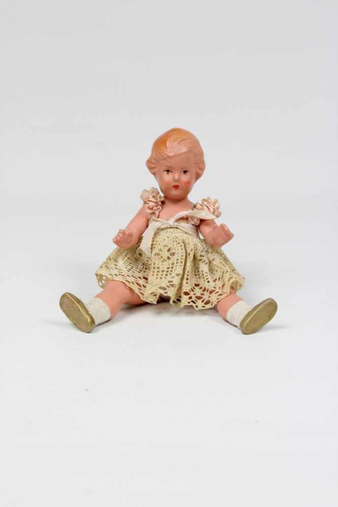 Celluloid Puppe Hersteller Dreieck ca. 1920
