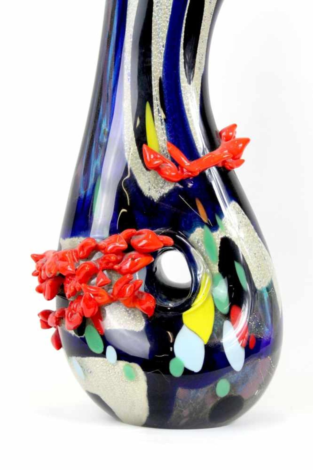 Murano Große Studioglasvase 1960er Jahre Vase< - Image 2 of 5
