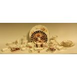 Ceramics - a Royal Crown Derby 1128 shaped rectangular pin dish,