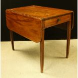 A George III mahogany Pembroke table, c.