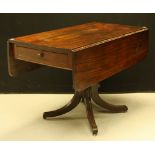 A 19th century mahogany Pembroke table