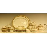 Tableware - Aynsley Shanghai tableware; other similar including Aynsley Elizabeth, Royal Doulton,