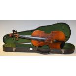 A small size violin,