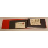 Stamps - postal history album with postage due and other in structural markings