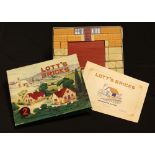 Toys and Juvenalia - a Lott's Bricks set No 2, toy stone building bricks,