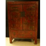 An 18th century style Chinese Country House wardrobe