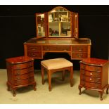 A George III inspired dressing table,